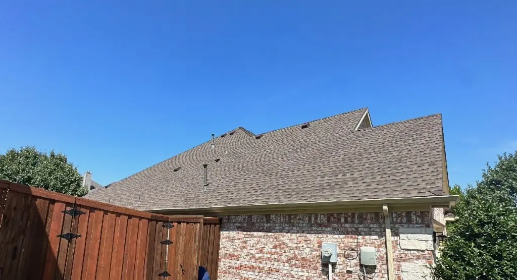 Completed roof replacement project in Bay Village